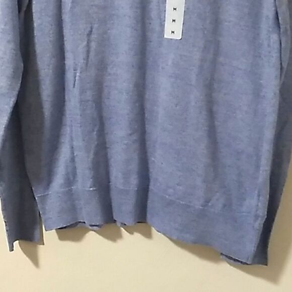 Old Navy Mens Blue V Neck Sweater. NWT - Picture 3 of 8